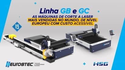 Corte a Laser abertas da HSG Linha GC e GB